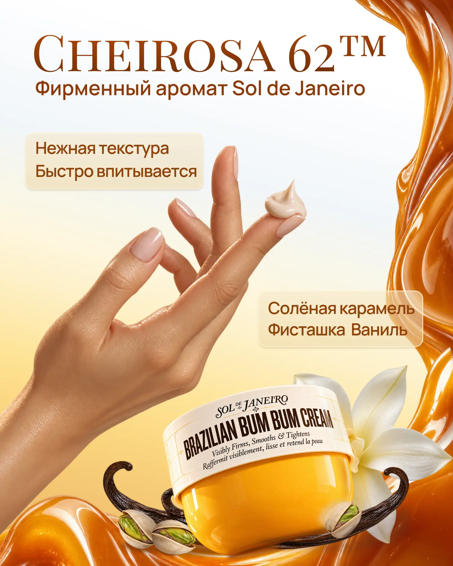 Карточка Sol de Janeiro — аромат