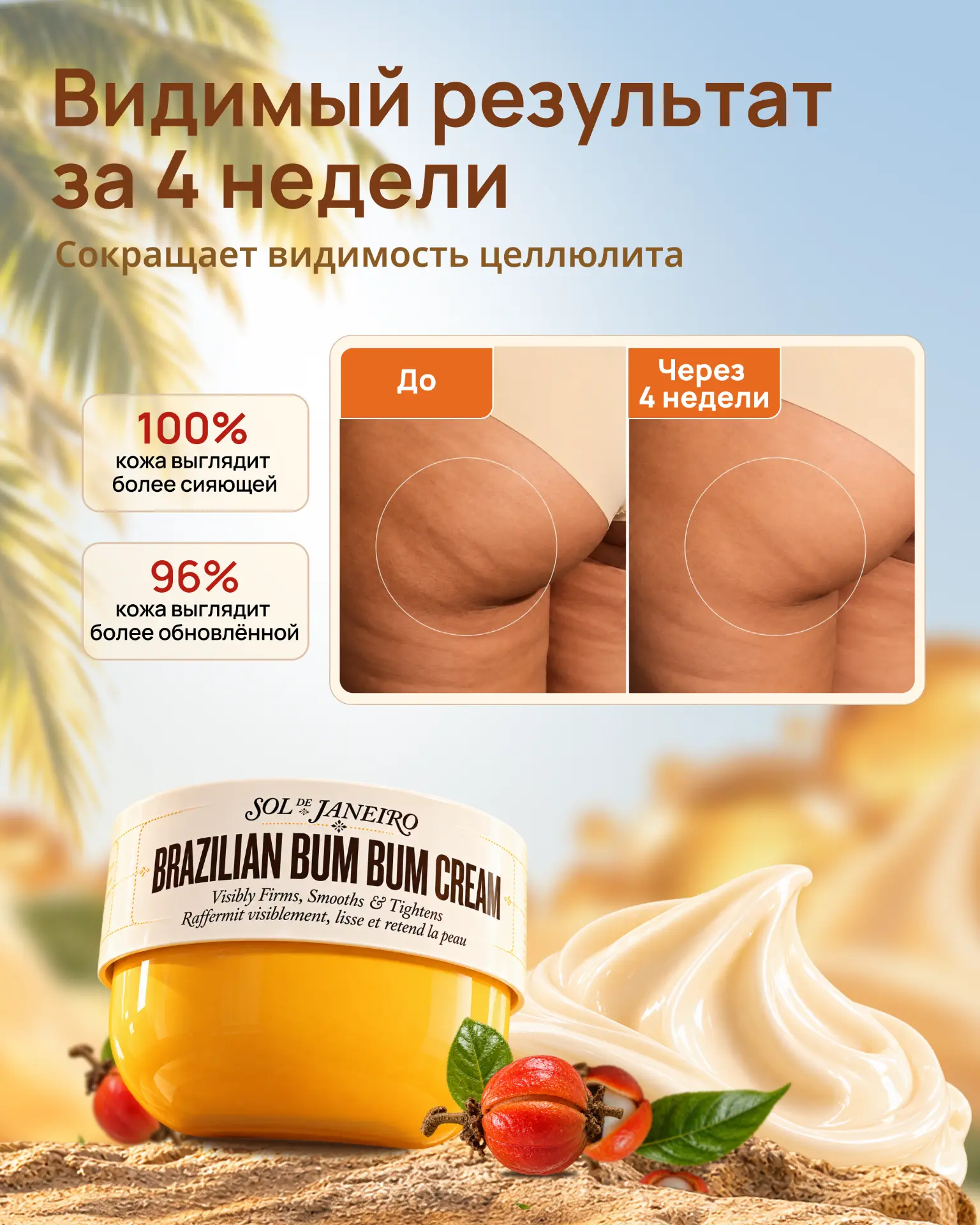 Карточка Sol de Janeiro — результаты